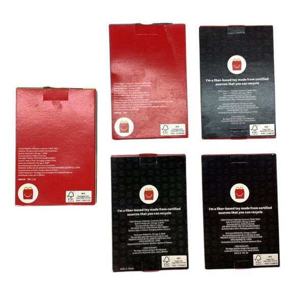 NIB Pokemon McDonalds 2022-2023 Exclusive Trading Cards Set Of‎ 5 Boxes - Picture 2 of 4